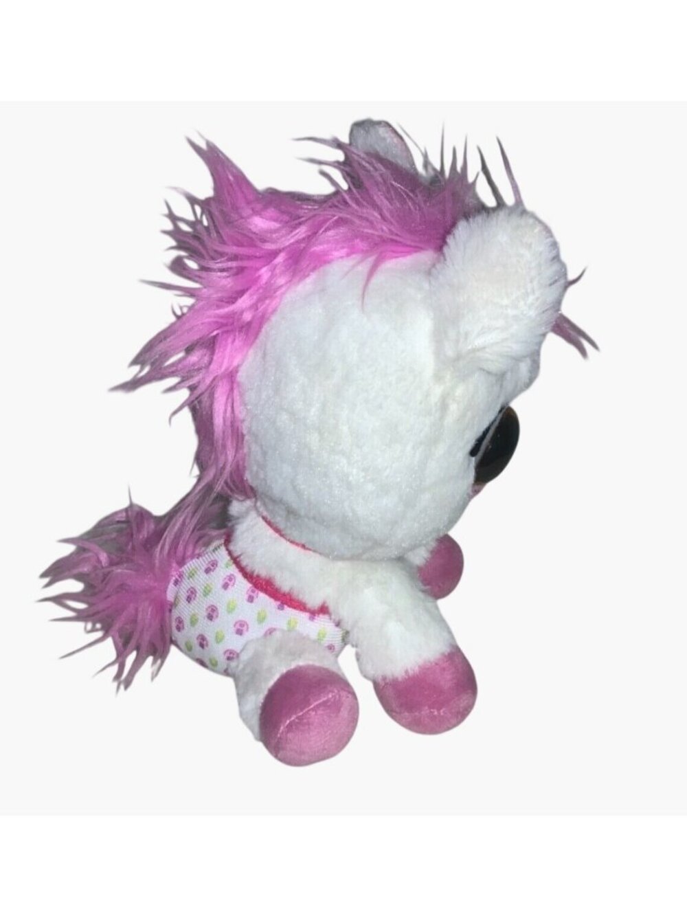 Disney Jr TOTs Plush Pony Care for Me Pet Toy Pink Horse - Picture 4 of 14